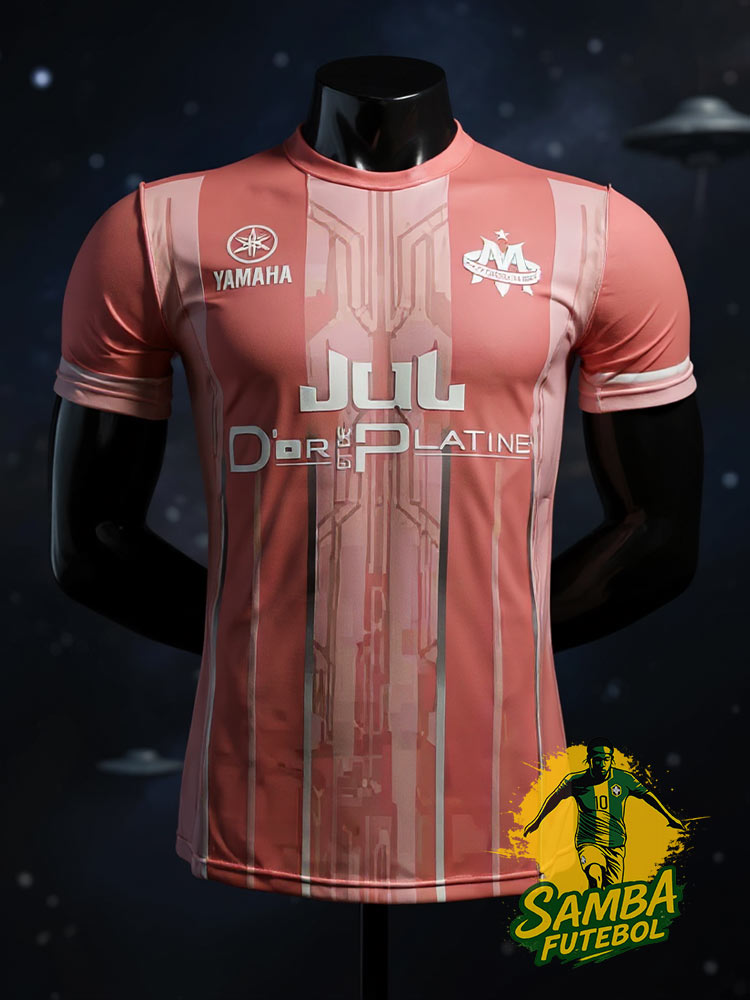 Maillot rose de l'Olympique de Marseille feat. Jul