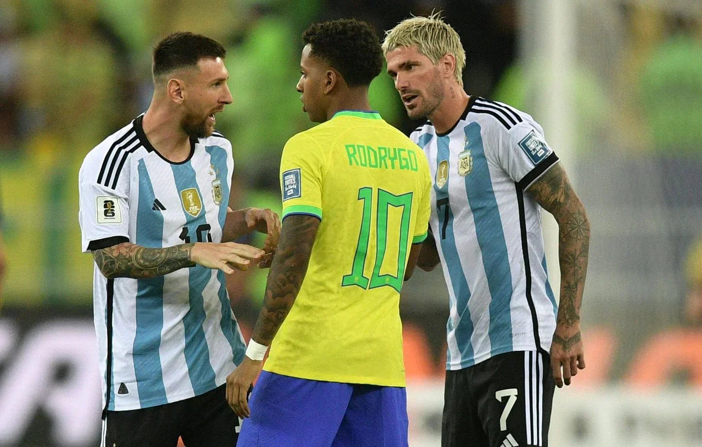 Rivalité en Brésil et Argentine