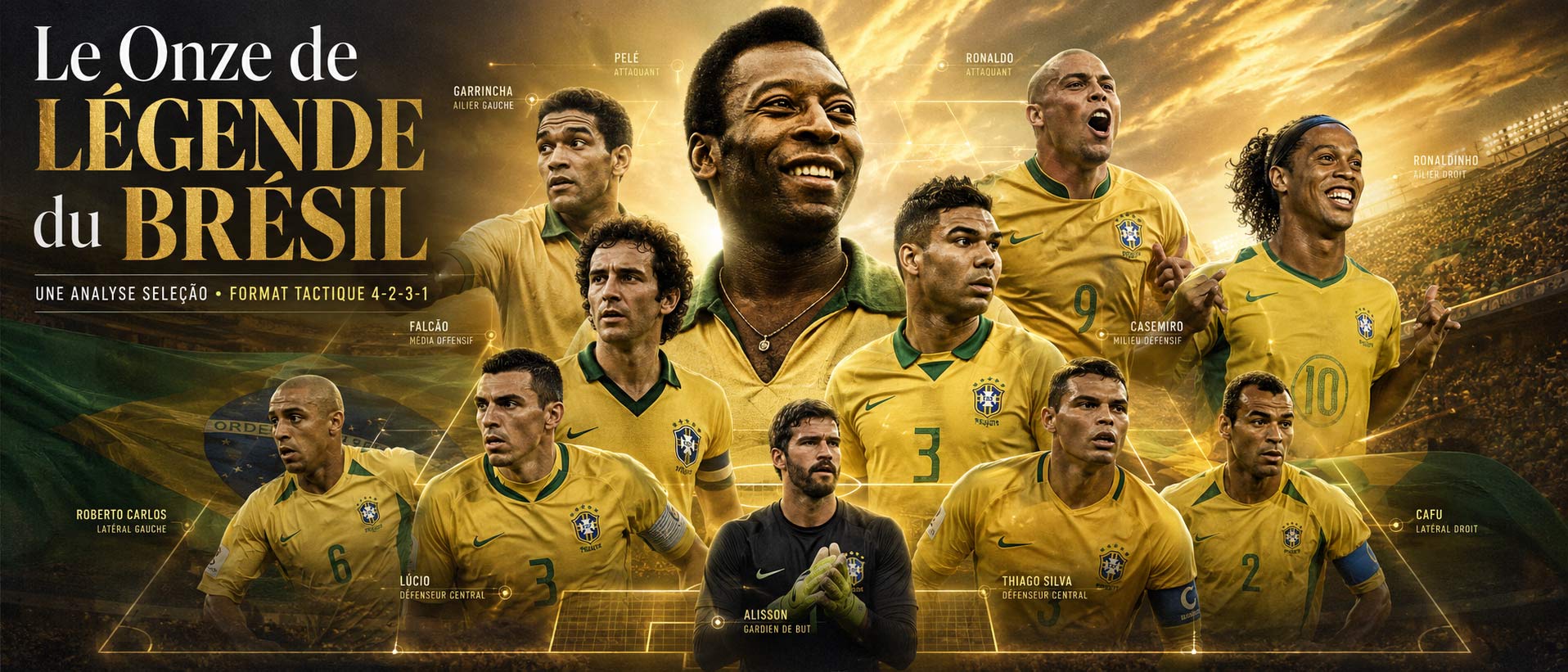 L'Équipe type du Brésil de tous les temps