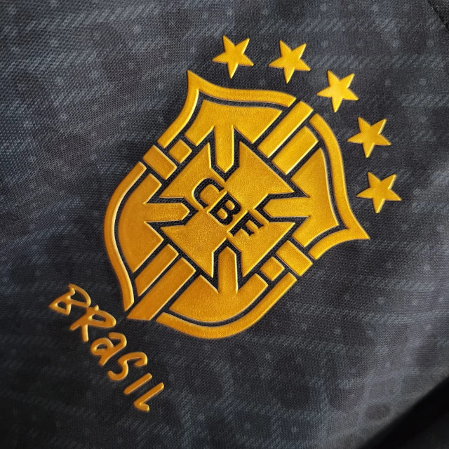 MAILLOT DU BRÉSIL "LÉOPARD NOIR"