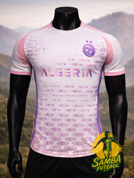 Maillot Algérie rose et blanc