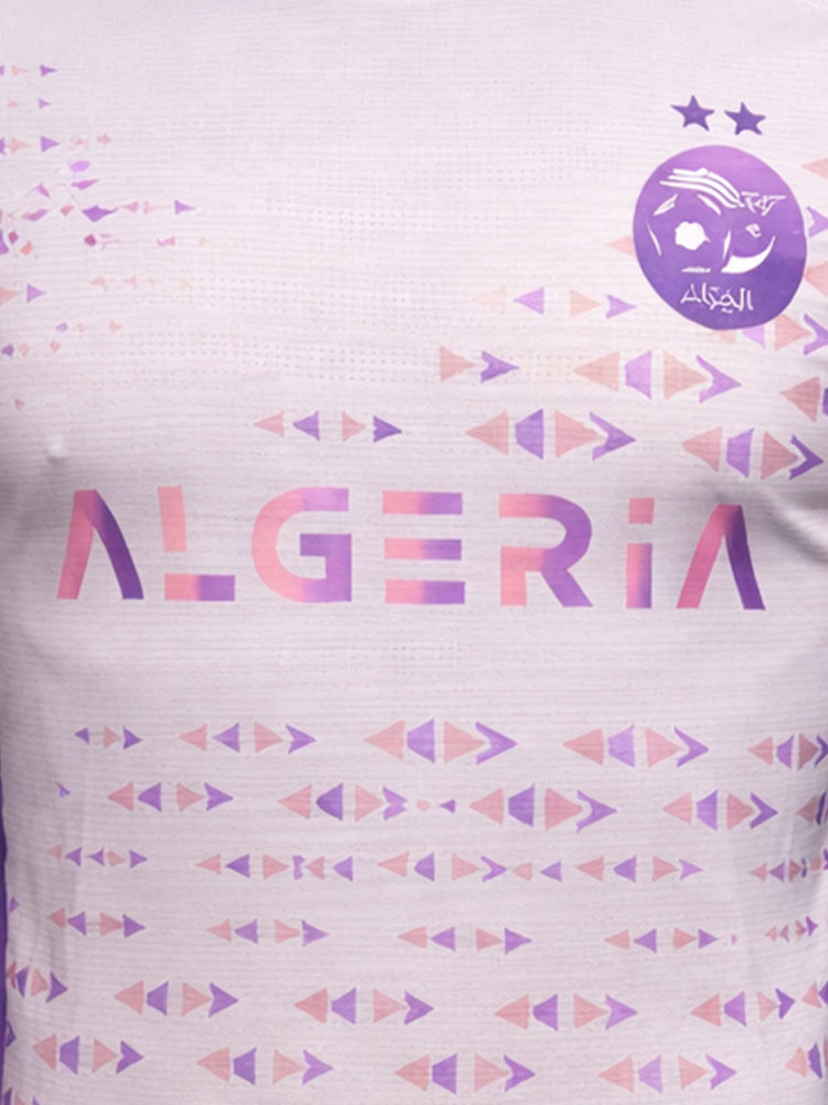 Maillot Algérie rose et blanc