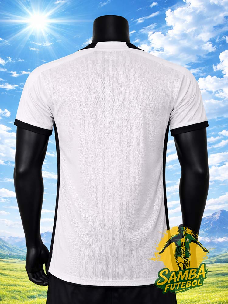 Maillot Argentine Dragon Ball 2026 dos – design sobre blanc et noir version concept