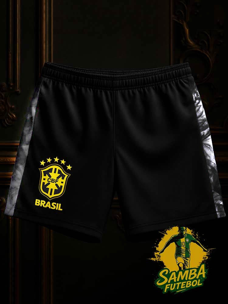 Short gris et noir du Brésil, version Jésus-Christ