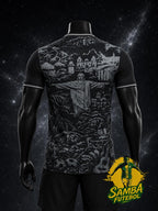 BRAZIL "JESUS CHRIST" BLACK JERSEY