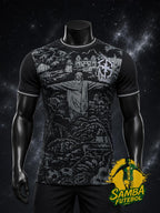 BRAZIL "JESUS CHRIST" BLACK JERSEY