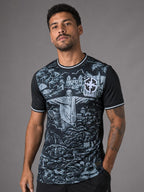 BRAZIL "JESUS CHRIST" BLACK JERSEY