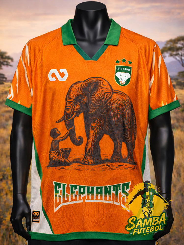MAILLOT CÔTE D'IVOIRE "ÉLÉPHANTS"