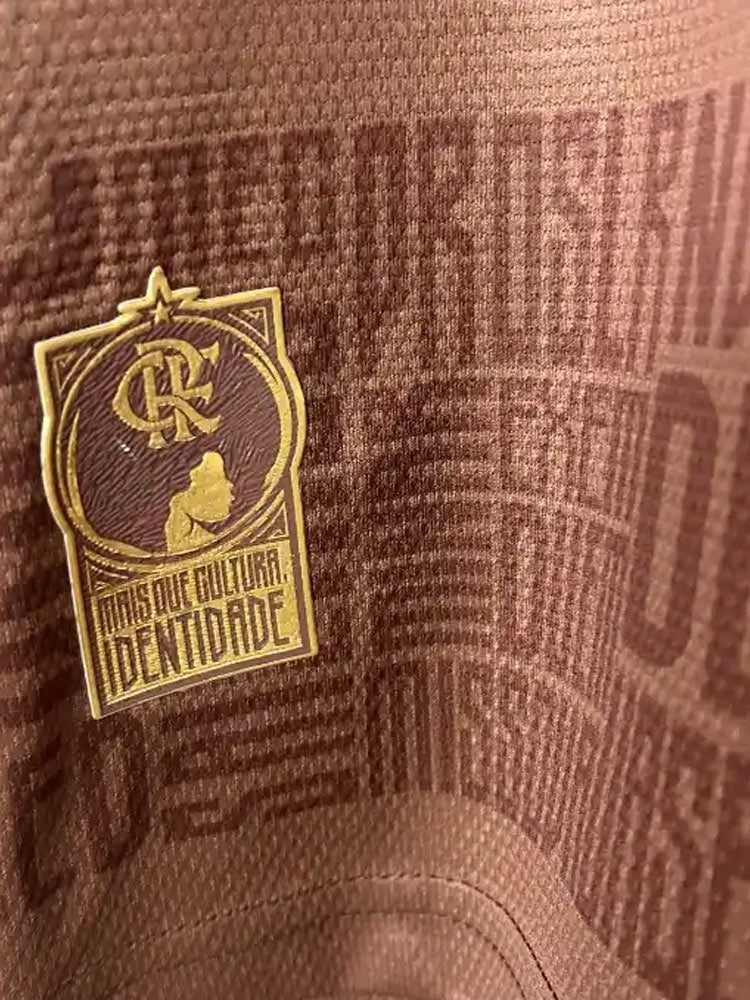 Maillot spécial marron de Flamengo, vue de face