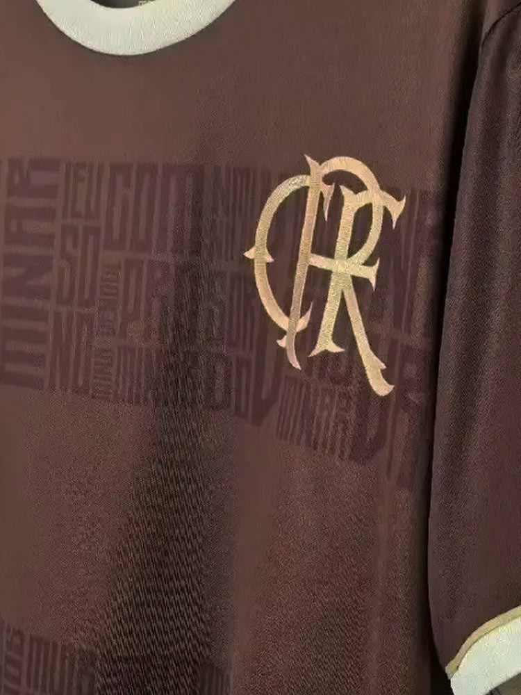 Maillot spécial marron de Flamengo, vue de face