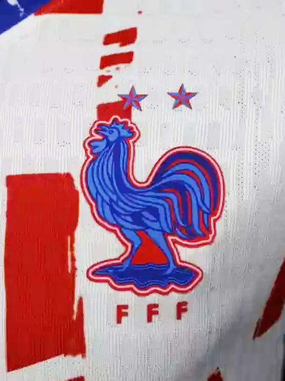Logo du maillot de la France tricolore concept Samba Futebol