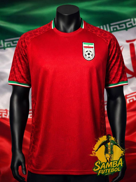 Maillot de l'Iran Coupe du Monde 2026, conceptuel, message de paix dans le monde