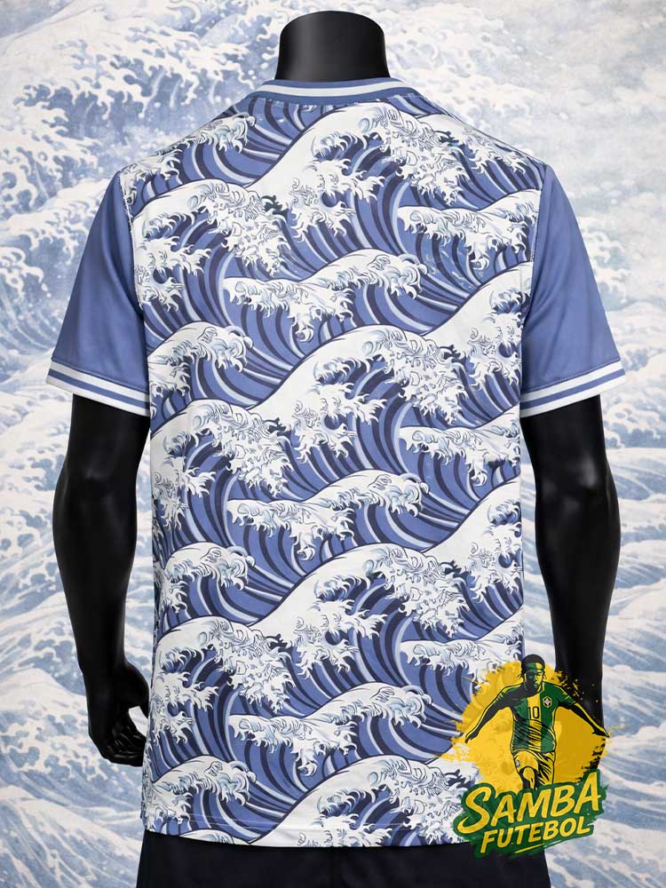 MAILLOT JAPON "LA GRANDE VAGUE DE KANAGAWA"
