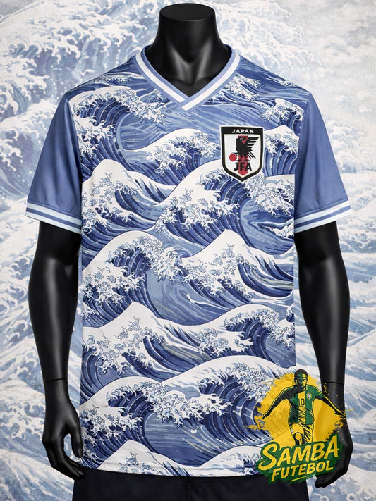 MAILLOT JAPON "LA GRANDE VAGUE DE KANAGAWA"