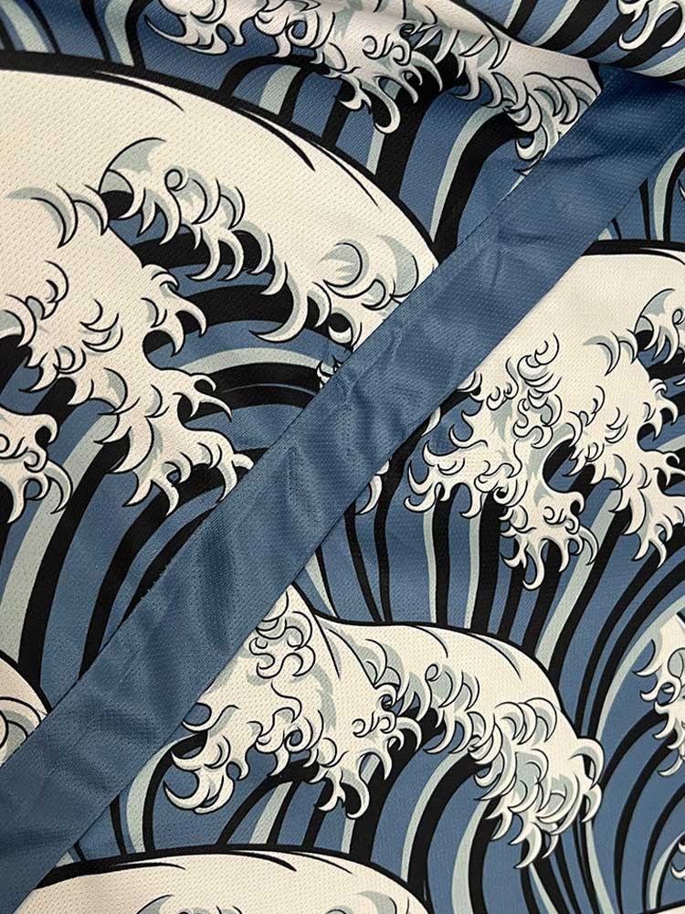 MAILLOT JAPON "LA GRANDE VAGUE DE KANAGAWA"