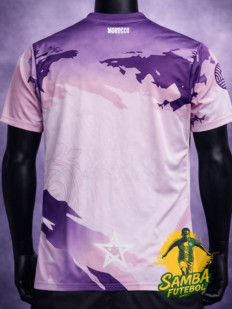 Maillot du Maroc violet/lilas