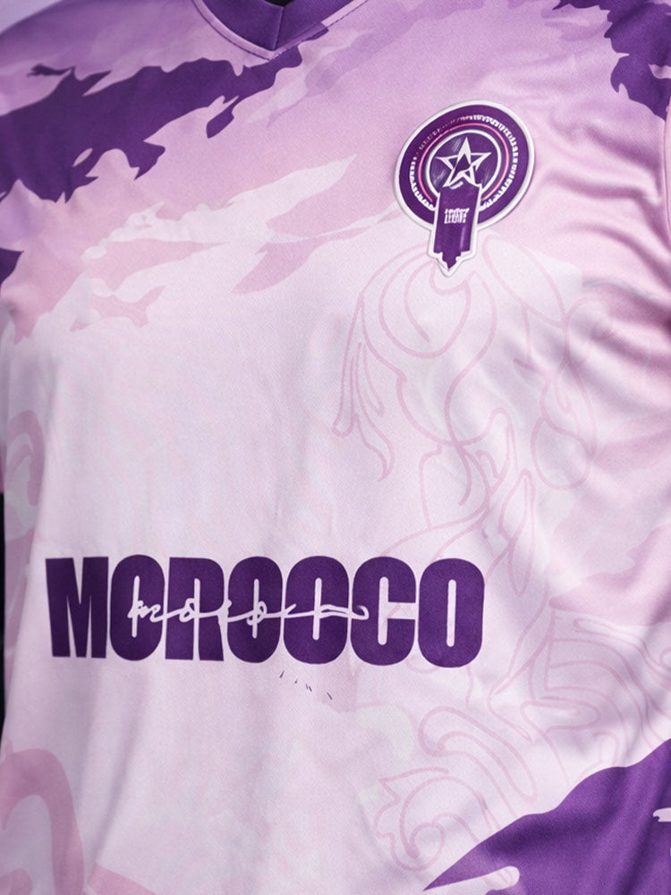 Maillot du Maroc violet/lilas