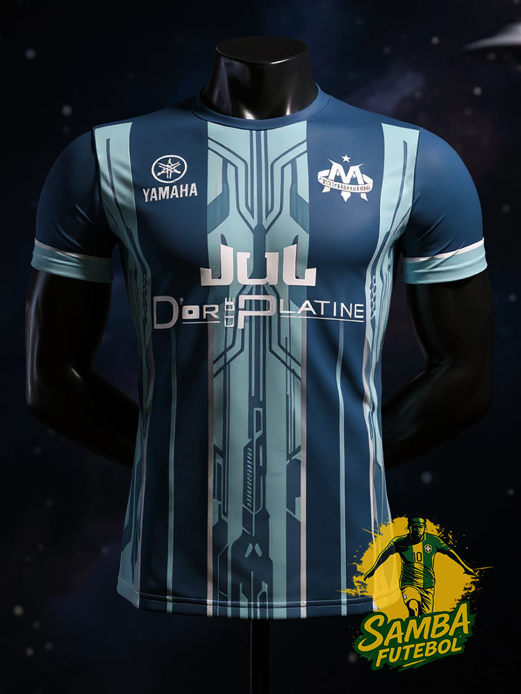 Maillot bleu de l'Olympique de Marseille feat. Jul