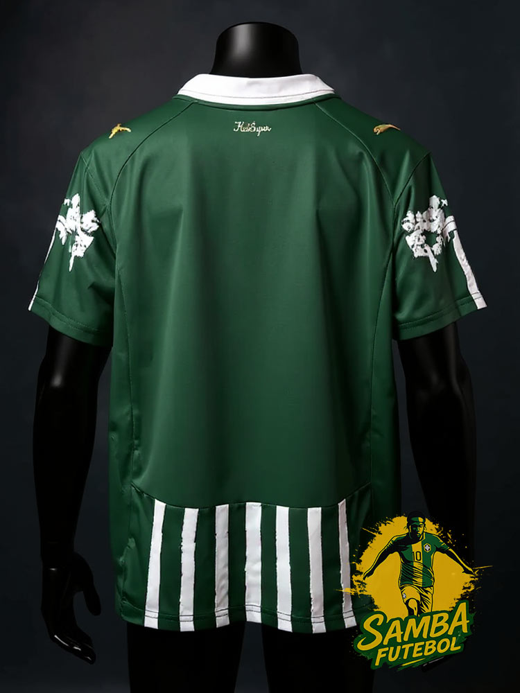 Maillot spécial de Palmeiras vert avec palmiers brésiliens