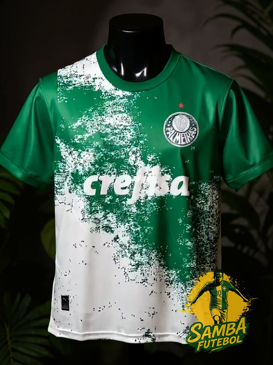 Maillot vert et blanc de Palmeiras