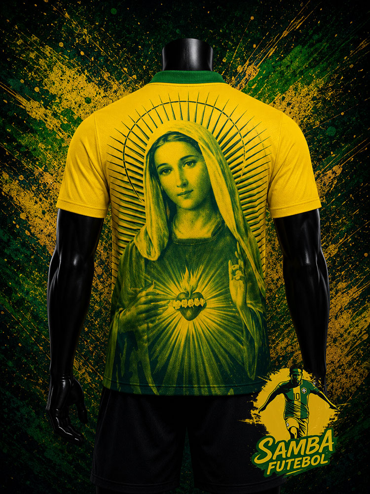 Maillot du Brésil et de la Vierge Marie