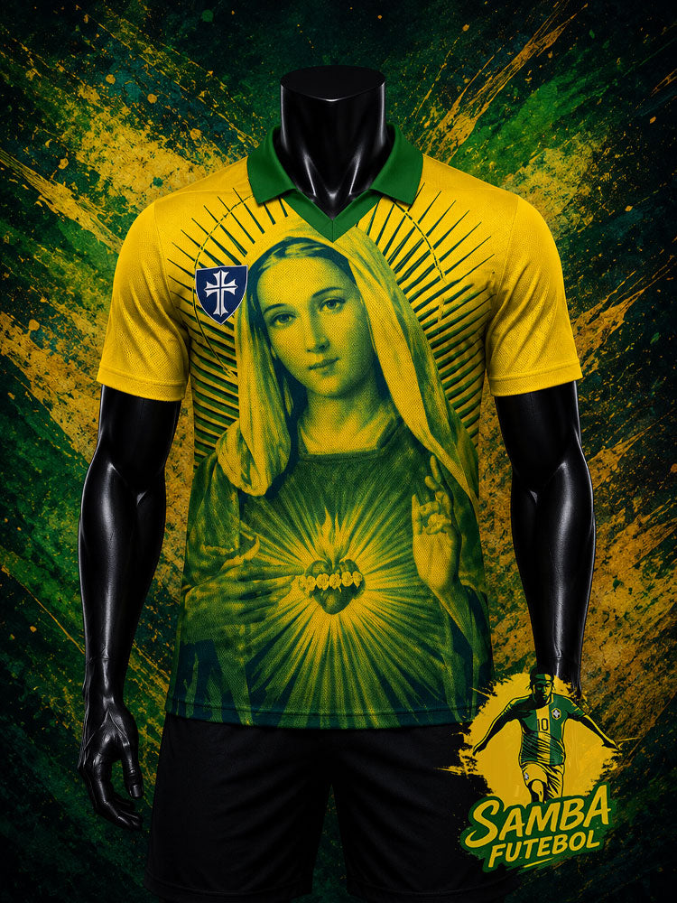 Maillot du Brésil et de la Vierge Marie