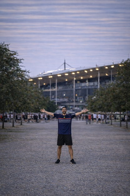 Supporter français avec maillot de 98